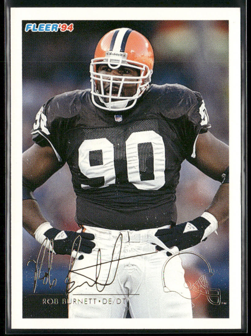 Rob Burnett 1994 Fleer #92 Cleveland Browns