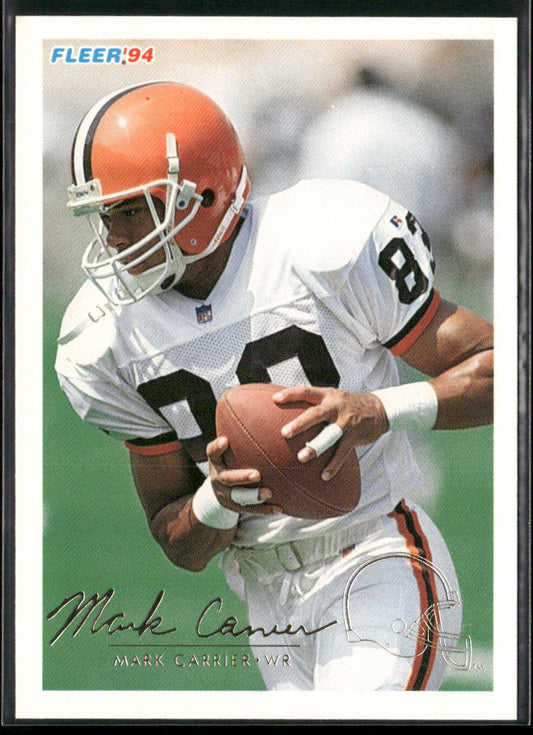 Mark Carrier 1994 Fleer #93 Cleveland Browns