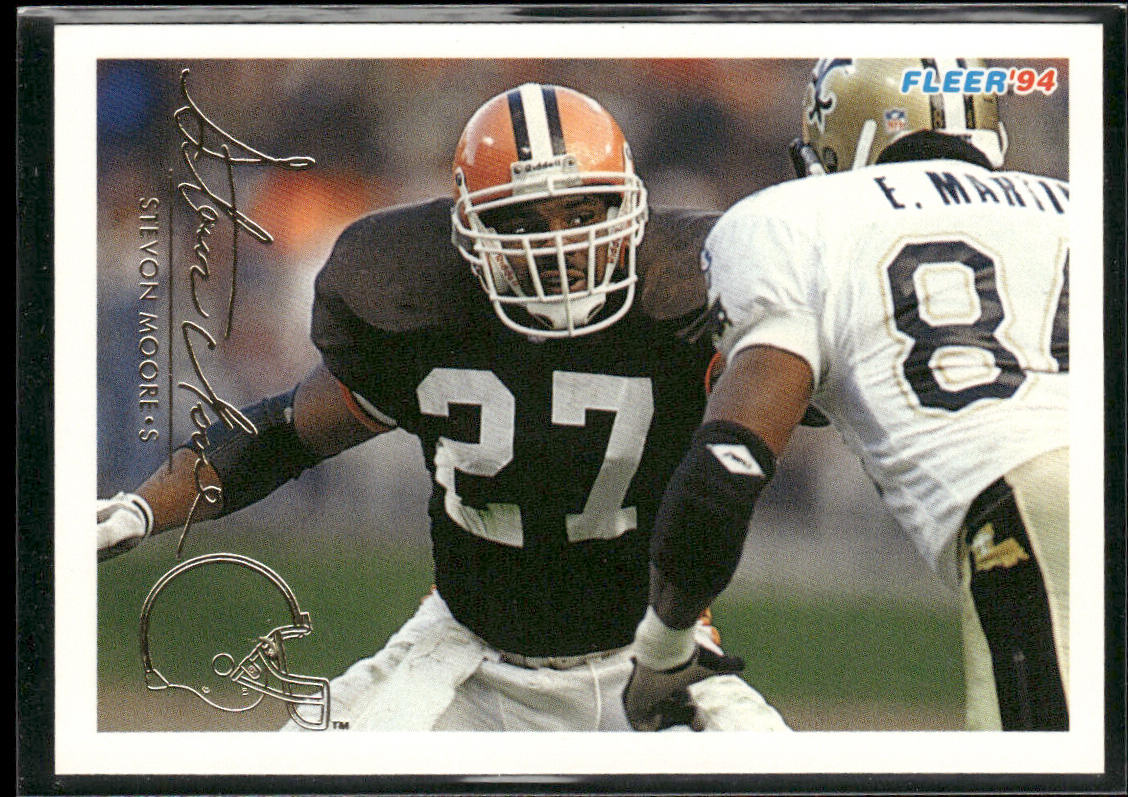 Stevon Moore 1994 Fleer #101 Cleveland Browns