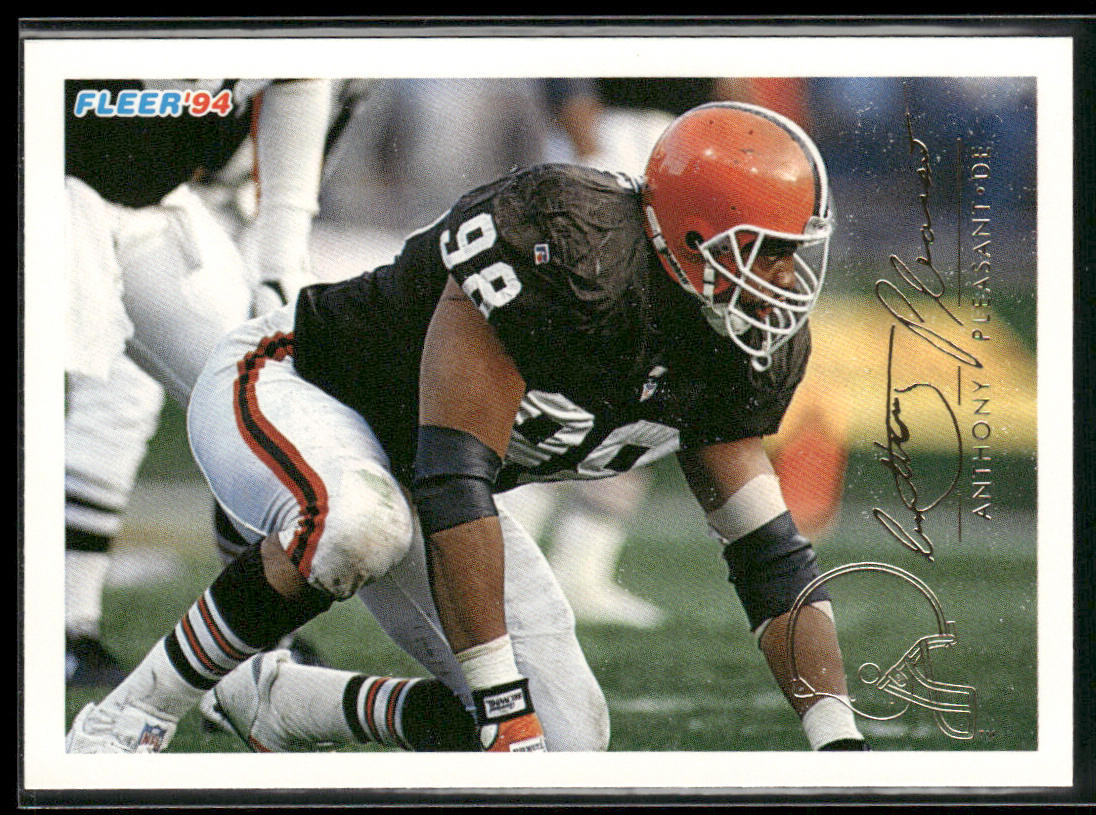 Anthony Pleasant 1994 Fleer #103 Cleveland Browns