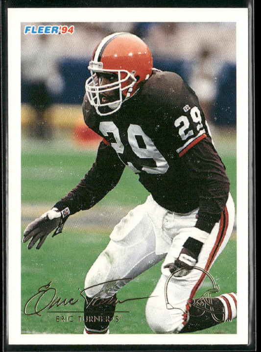 Eric Turner 1994 Fleer #105 Cleveland Browns