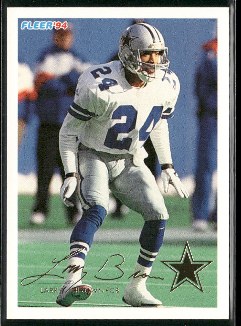 Larry Brown 1994 Fleer #108 Dallas Cowboys