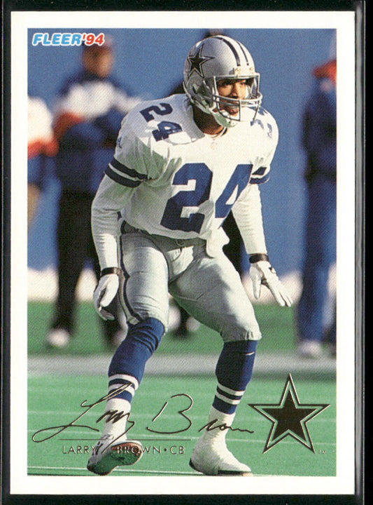 Larry Brown 1994 Fleer #108 Dallas Cowboys