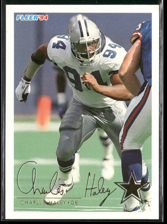 Charles Haley 1994 Fleer #110 Dallas Cowboys