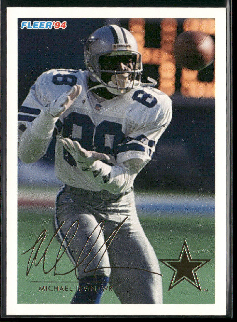 Michael Irvin 1994 Fleer #112 Dallas Cowboys