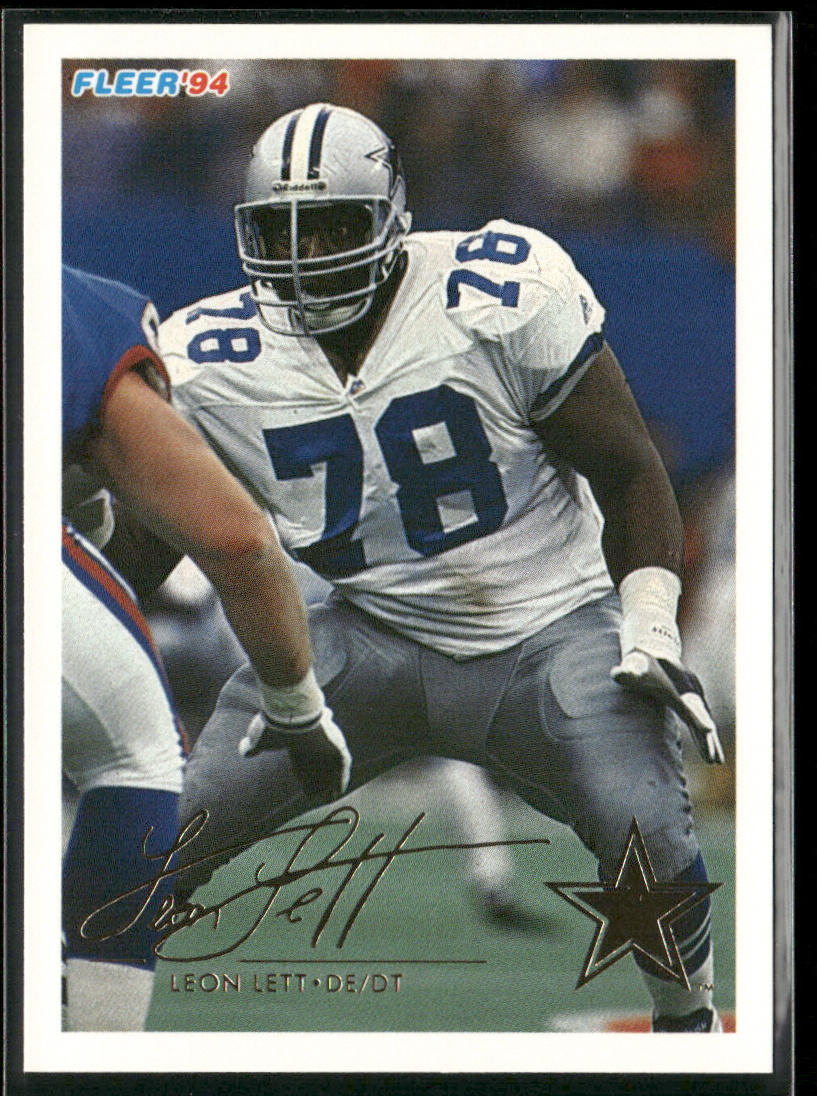 Leon Lett 1994 Fleer #115 Dallas Cowboys