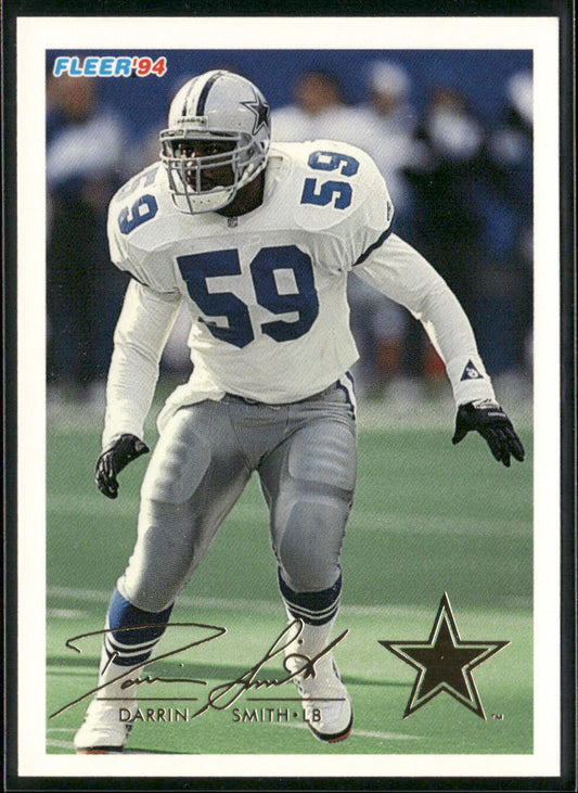 Darrin Smith 1994 Fleer #120 Dallas Cowboys