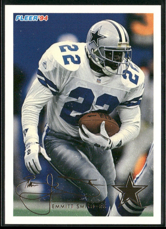 Emmitt Smith 1994 Fleer #121 Dallas Cowboys