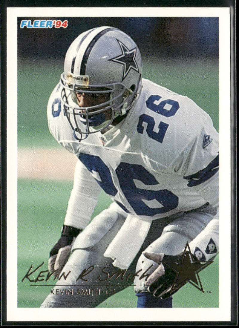Kevin Smith 1994 Fleer #122 Dallas Cowboys