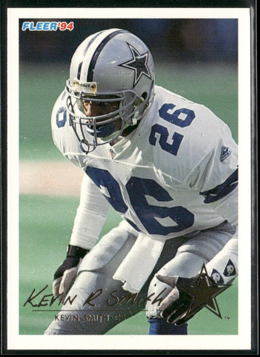 Kevin Smith 1994 Fleer #122 Dallas Cowboys