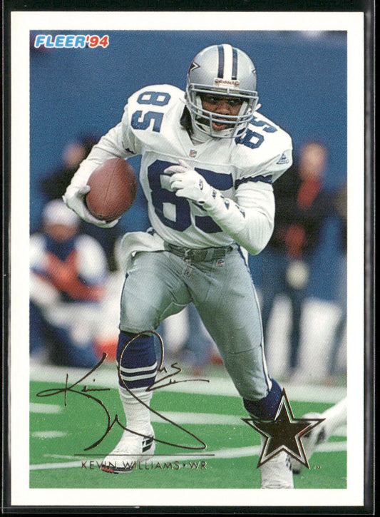 Kevin Williams 1994 Fleer #126 Dallas Cowboys