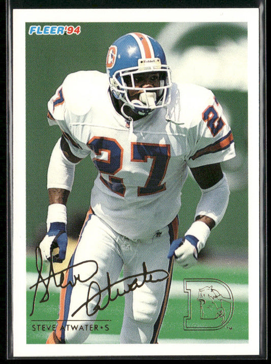 Steve Atwater 1994 Fleer #128 Denver Broncos
