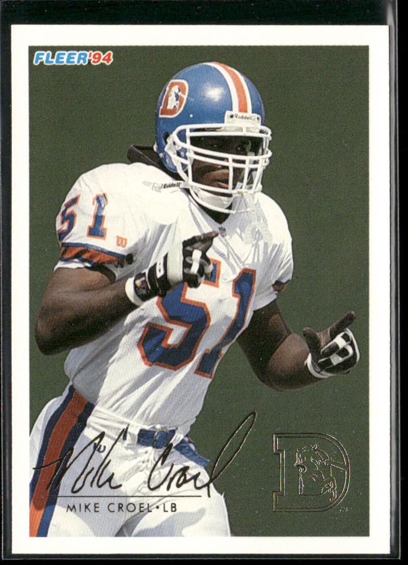 Mike Croel 1994 Fleer #131 Denver Broncos