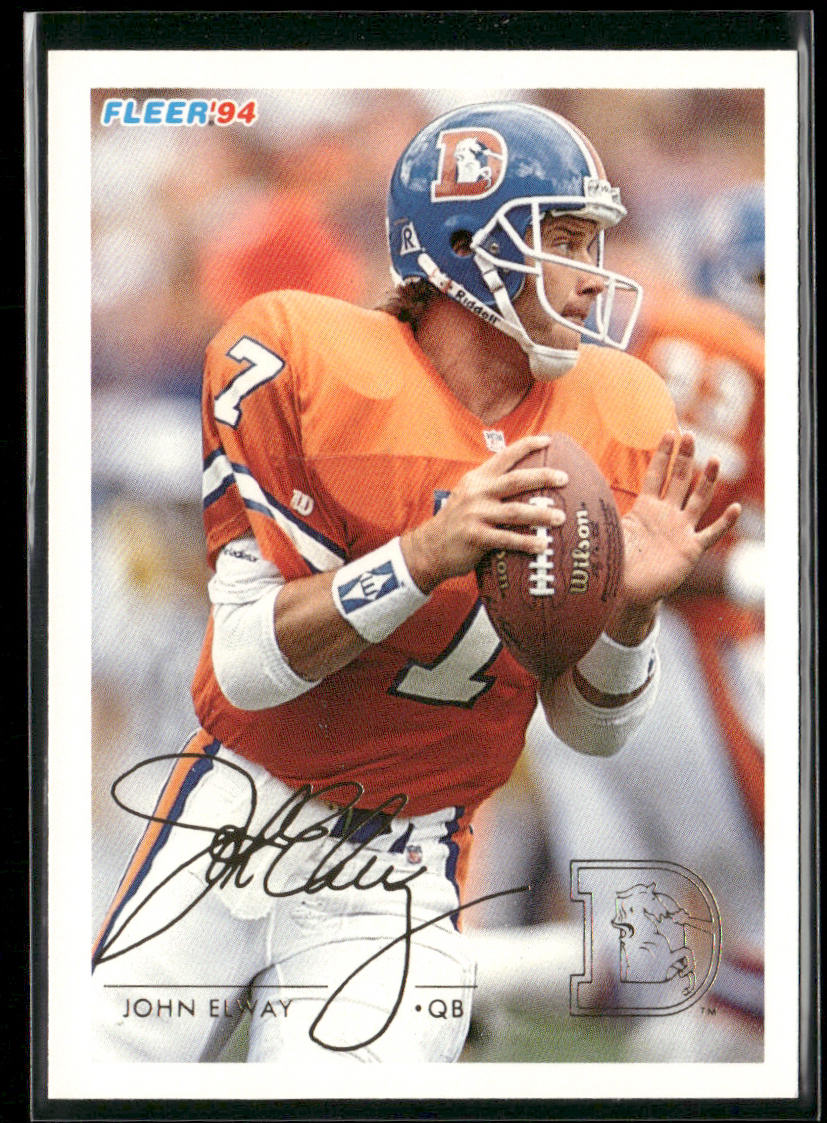 John Elway 1994 Fleer #135 Denver Broncos