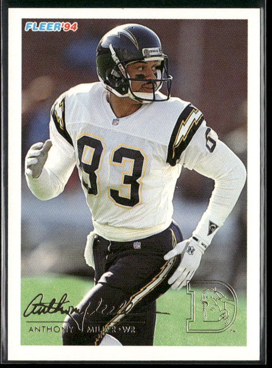 Anthony Miller 1994 Fleer #140 Denver Broncos