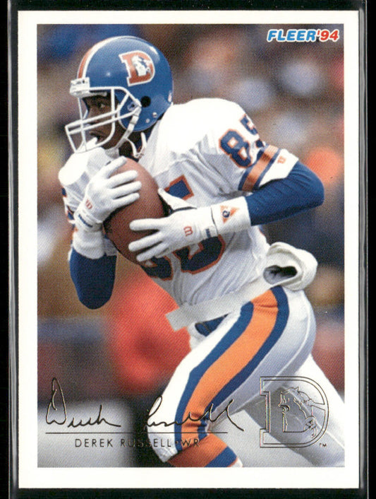 Derek Russell 1994 Fleer #141 Denver Broncos