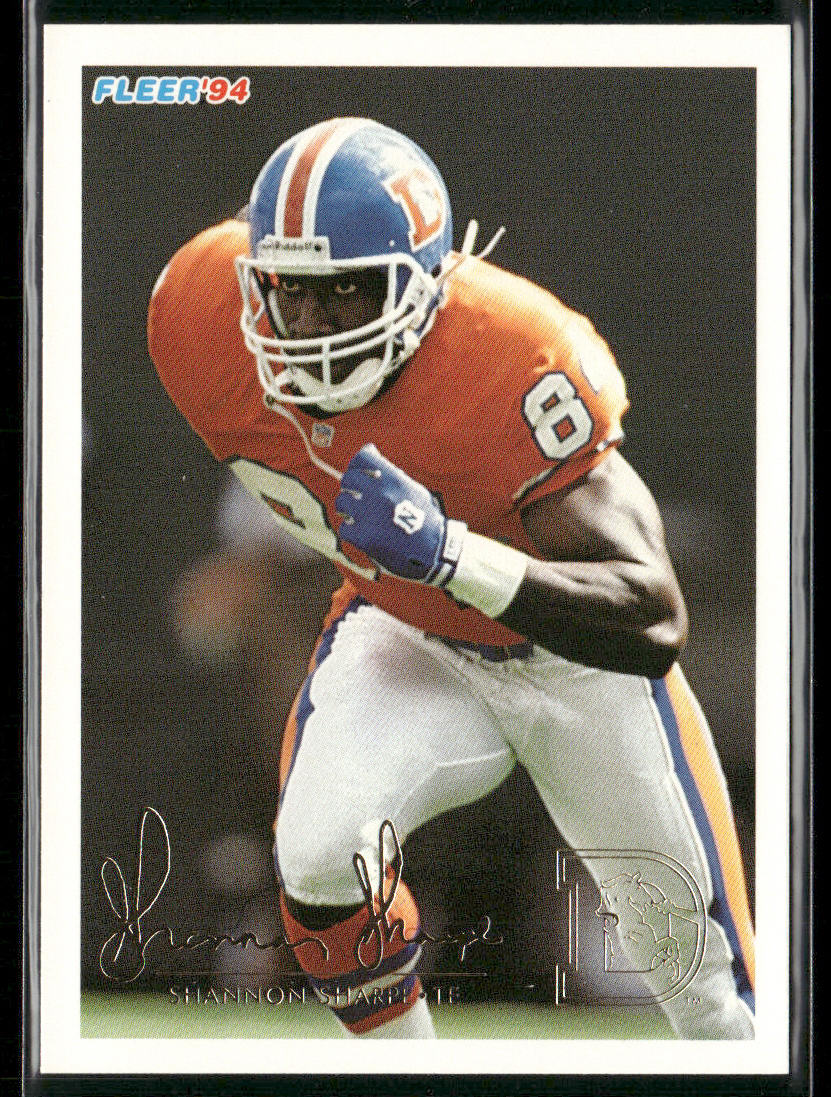 Shannon Sharpe 1994 Fleer #142 Denver Broncos