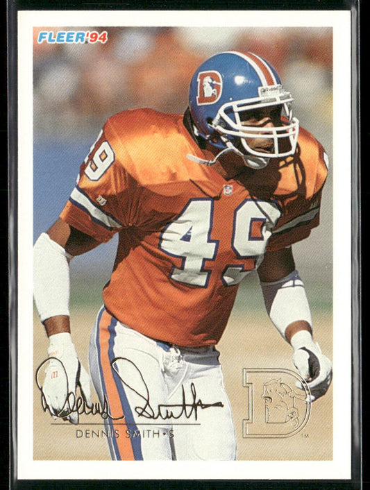 Dennis Smith 1994 Fleer #143 Denver Broncos