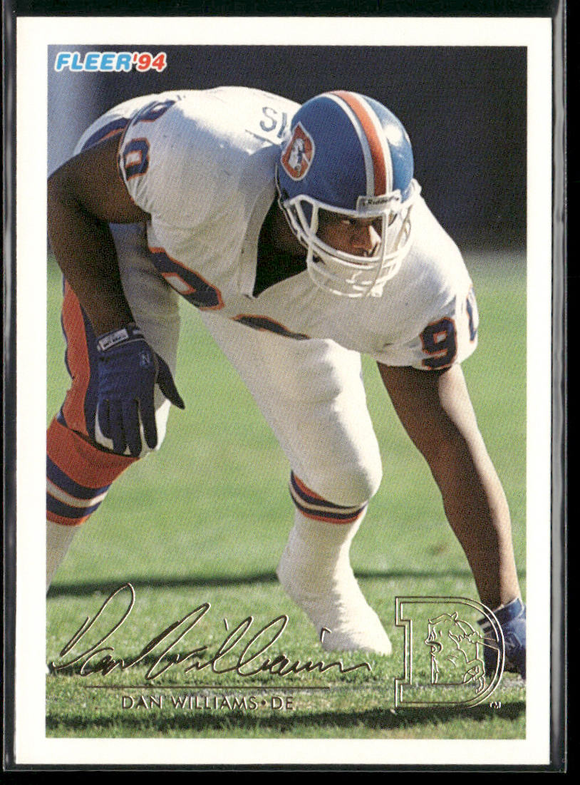 Dan Williams 1994 Fleer #144 Denver Broncos