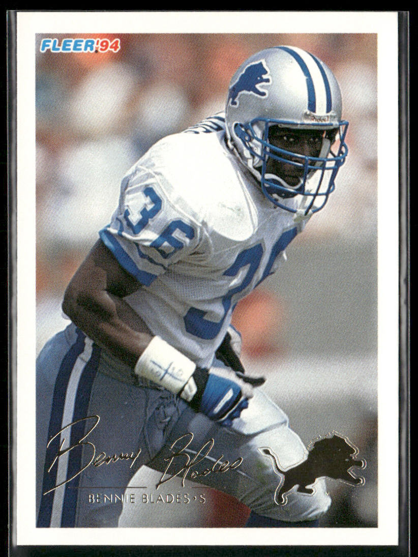Bennie Blades 1994 Fleer #146 Detroit Lions