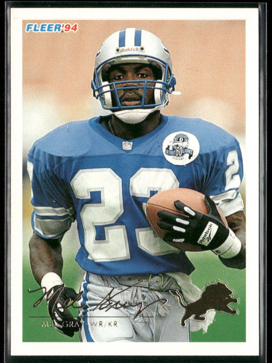 Mel Gray 1994 Fleer #149 Detroit Lions