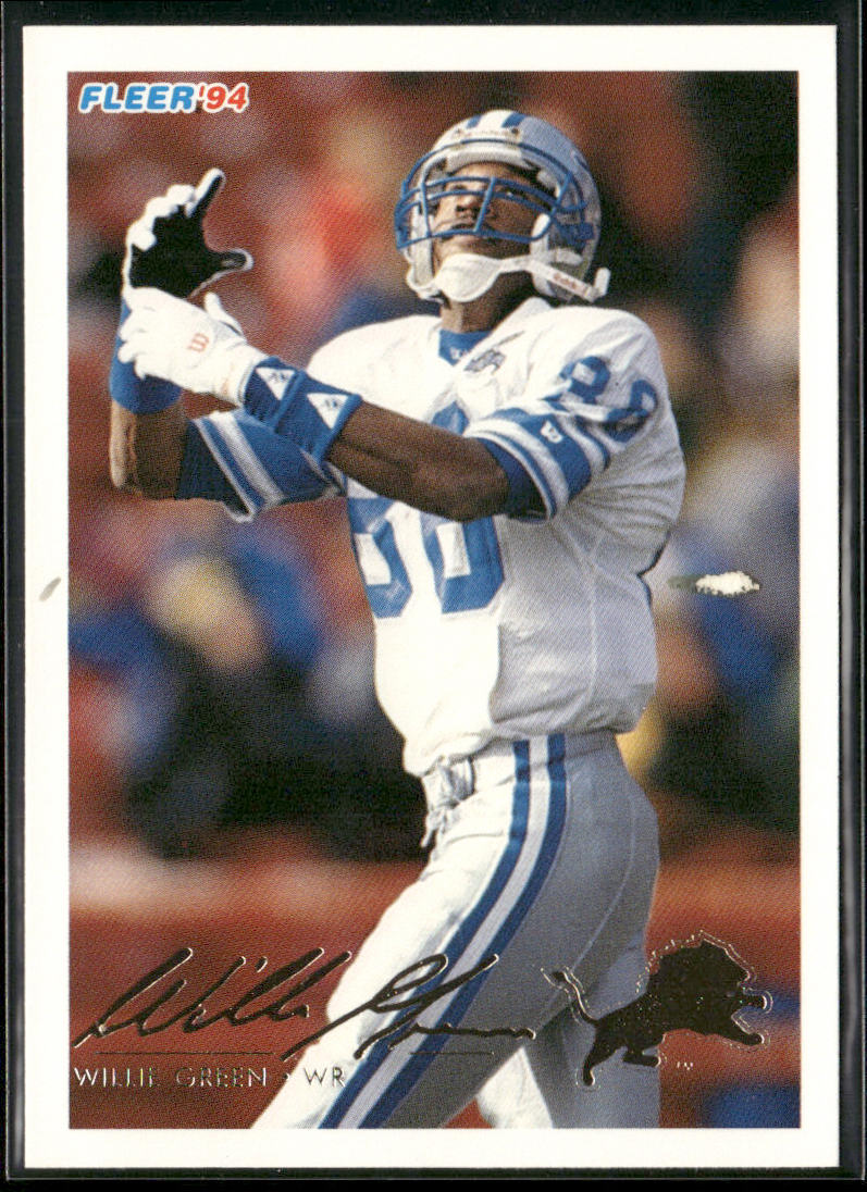 Willie Green 1994 Fleer #150 Detroit Lions