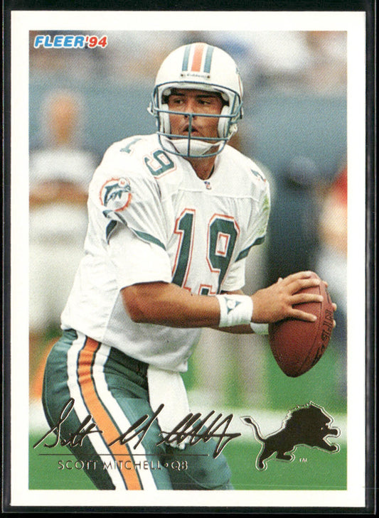 Scott Mitchell 1994 Fleer #154 Detroit Lions