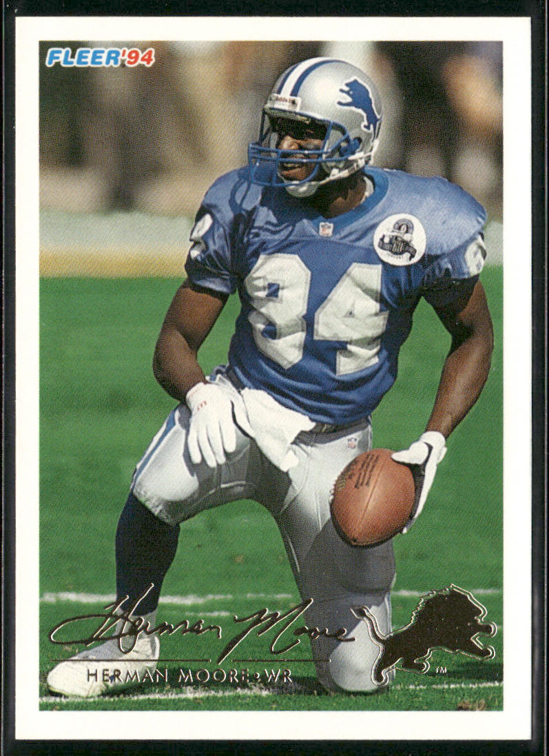 Herman Moore 1994 Fleer #156 Detroit Lions