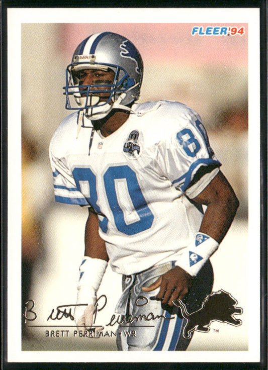 Brett Perriman 1994 Fleer #157 Detroit Lions