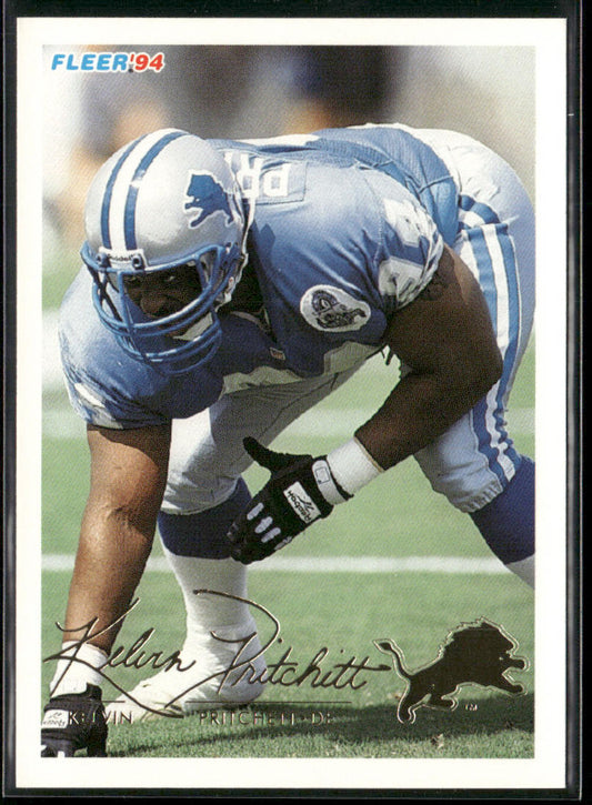 Kelvin Pritchett 1994 Fleer #159 Detroit Lions