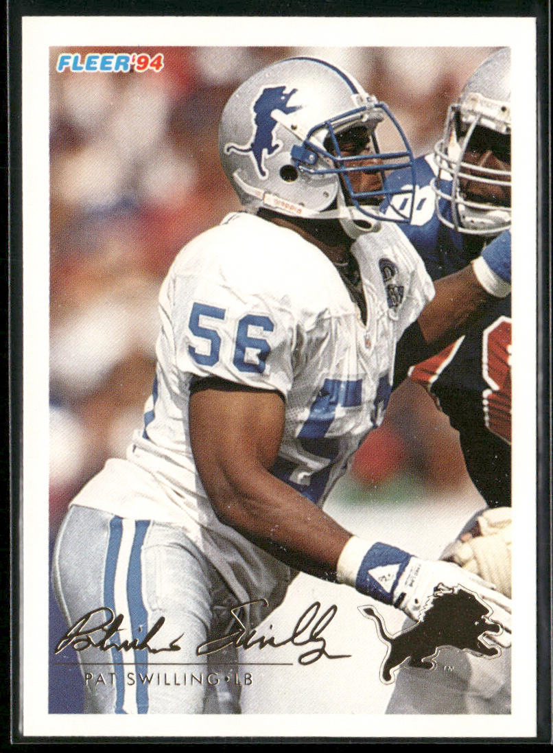 Pat Swilling 1994 Fleer #163 Detroit Lions