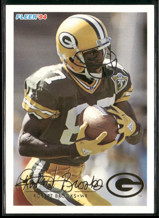 Robert Brooks 1994 Fleer #165 Green Bay Packers
