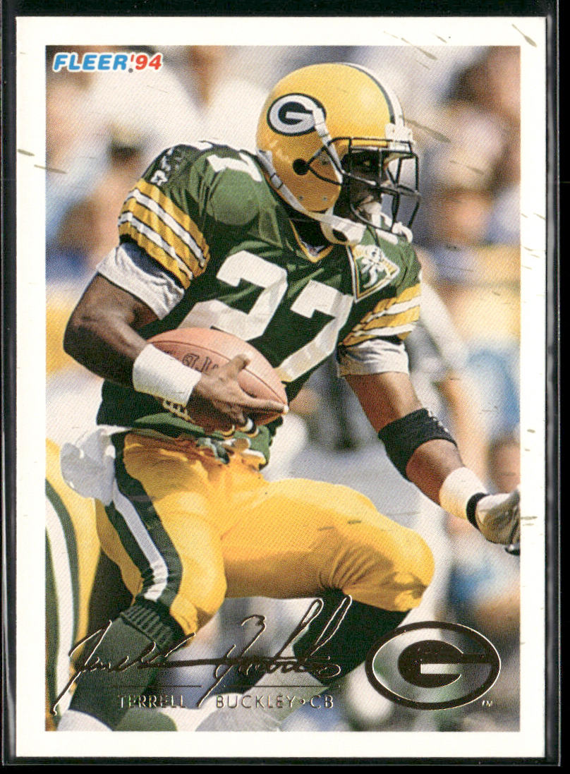Terrell Buckley 1994 Fleer #166 Green Bay Packers