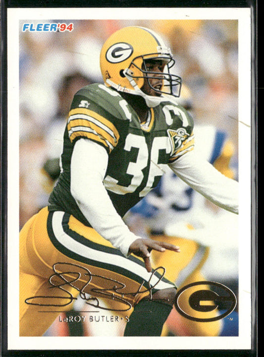 LeRoy Butler 1994 Fleer #167 Green Bay Packers