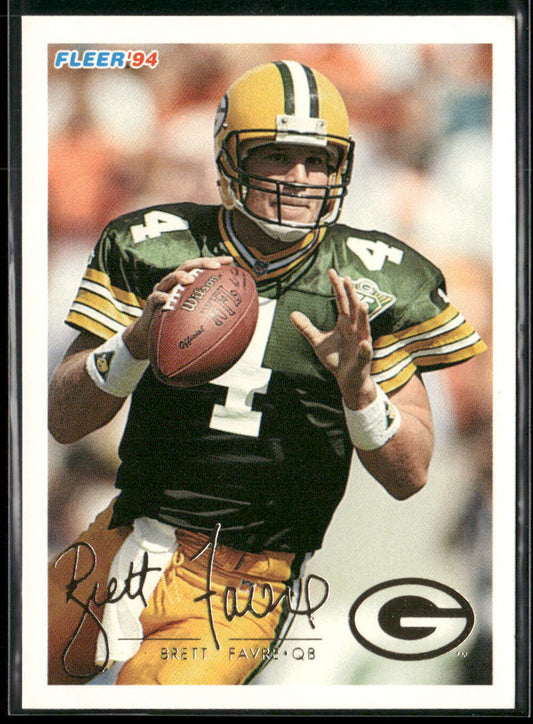 Brett Favre 1994 Fleer #168 Green Bay Packers