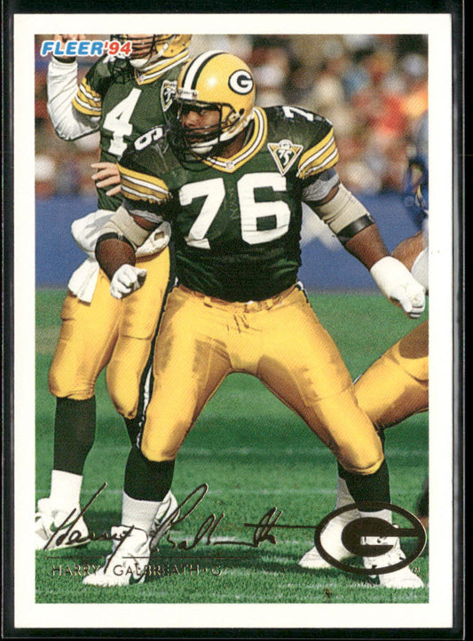 Harry Galbreath 1994 Fleer #169 Green Bay Packers