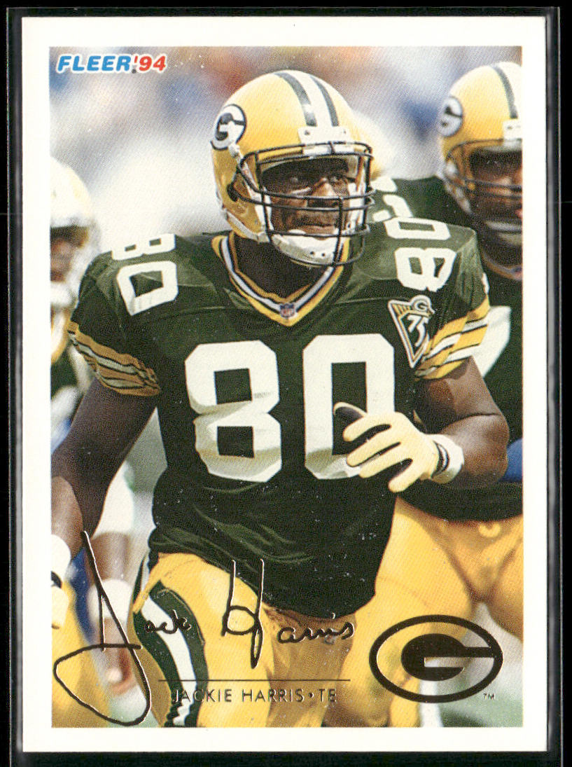 Jackie Harris 1994 Fleer #170 Green Bay Packers