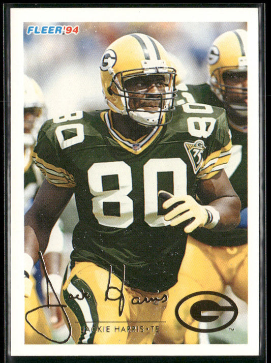 Jackie Harris 1994 Fleer #170 Green Bay Packers