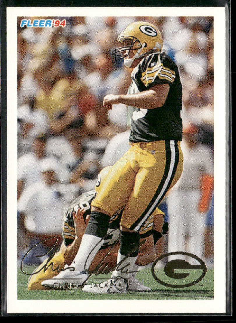 Chris Jacke 1994 Fleer #172 Green Bay Packers