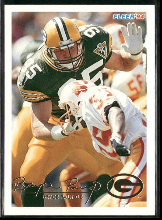 Bryce Paup 1994 Fleer #174 Green Bay Packers
