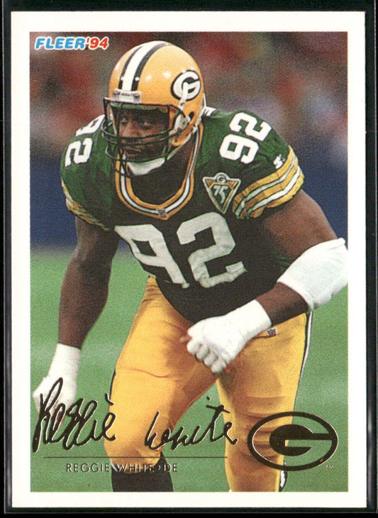 Reggie White 1994 Fleer #180 Green Bay Packers