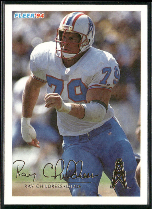 Ray Childress 1994 Fleer #183 Houston Oilers