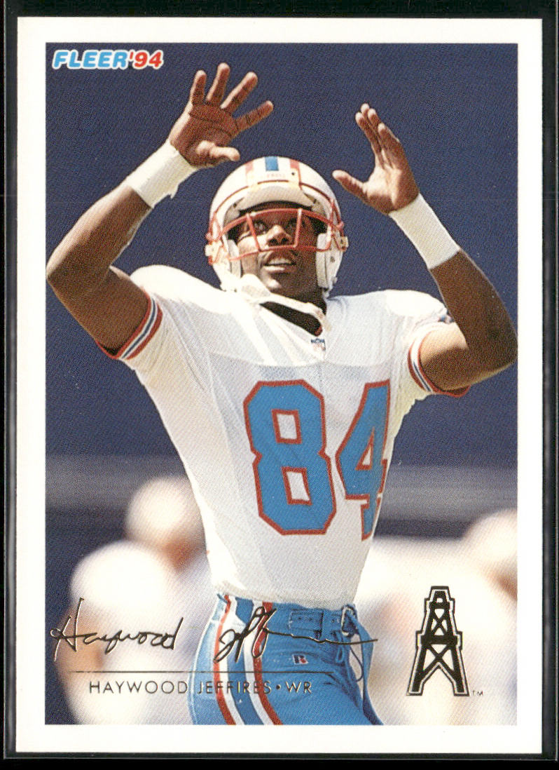 Haywood Jeffires 1994 Fleer #186 Houston Oilers