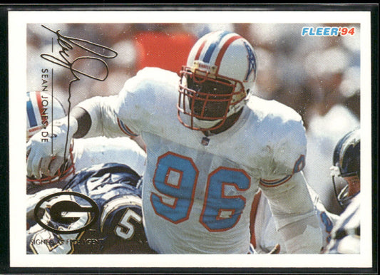 Sean Jones 1994 Fleer #187 Green Bay Packers