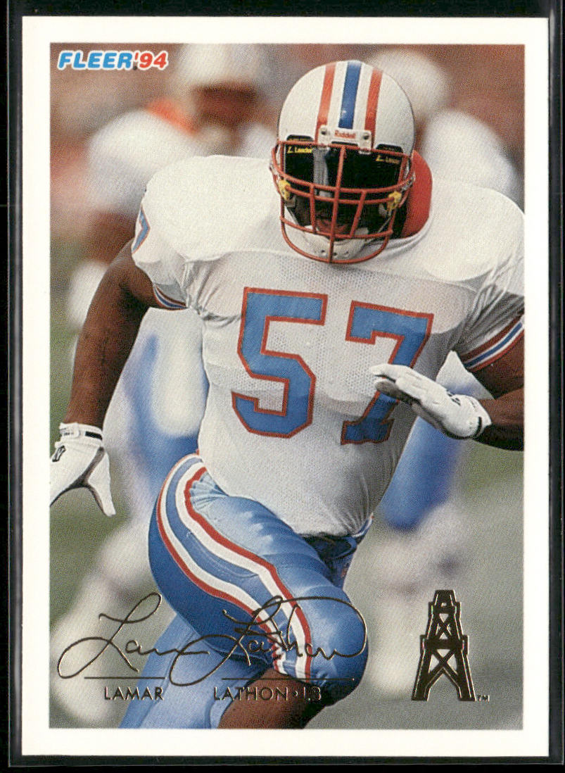 Lamar Lathon 1994 Fleer #188 Houston Oilers