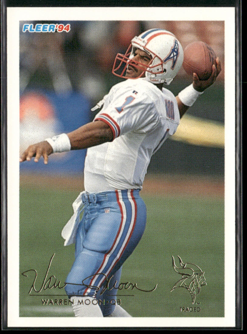 Warren Moon 1994 Fleer #193 Minnesota Vikings