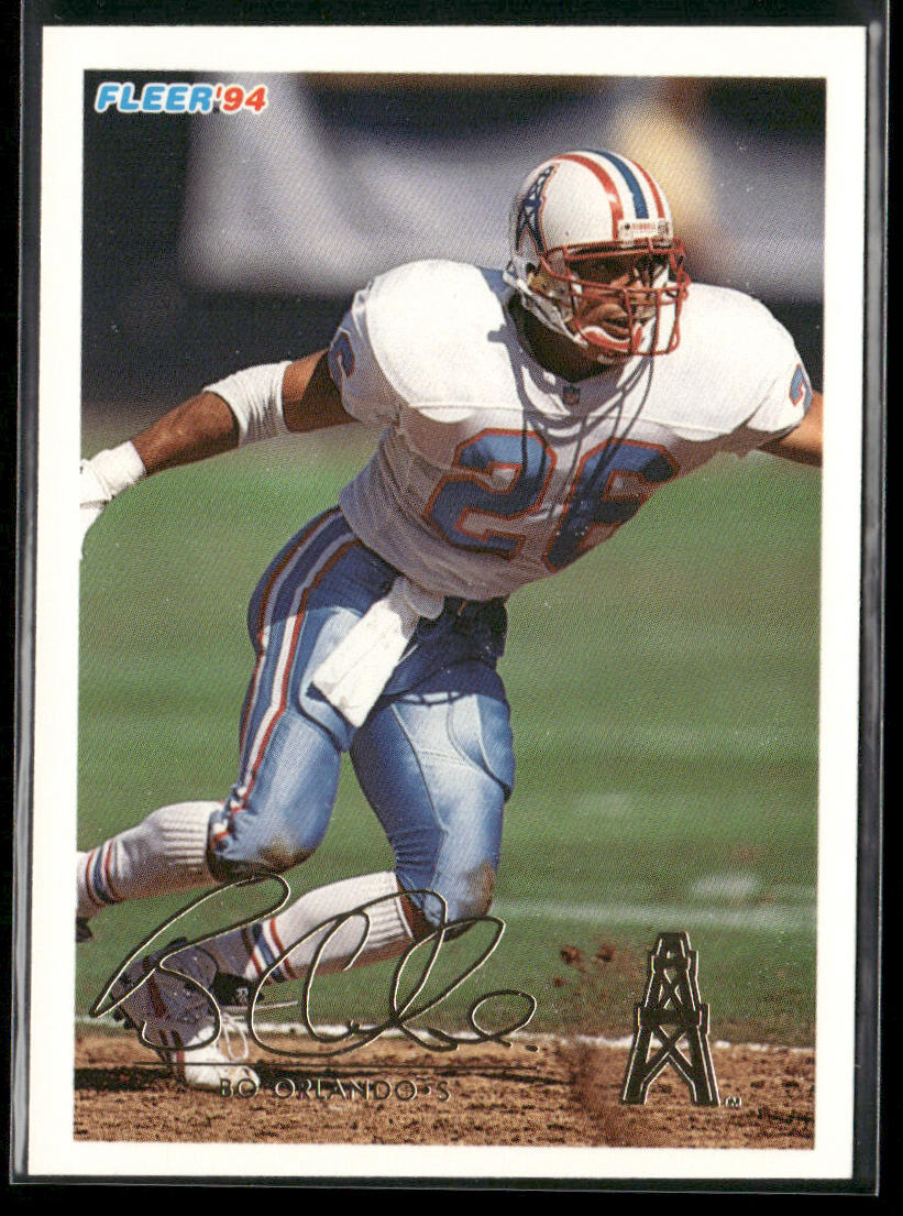 Bo Orlando 1994 Fleer #194 Houston Oilers