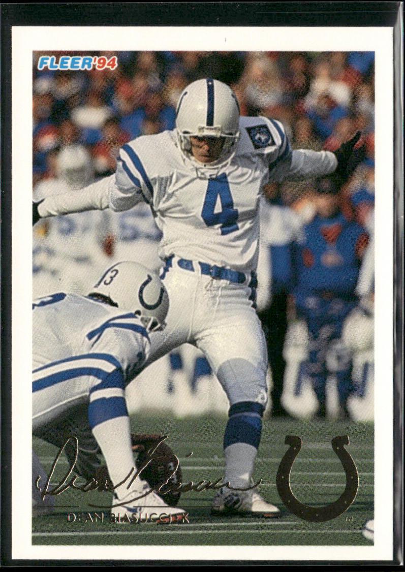 Dean Biasucci 1994 Fleer #202 Indianapolis Colts