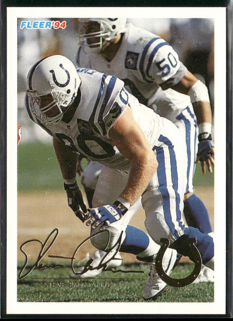 Steve Emtman 1994 Fleer #207 Indianapolis Colts