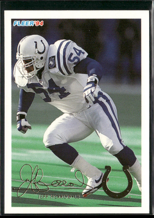 Jeff Herrod 1994 Fleer #210 Indianapolis Colts